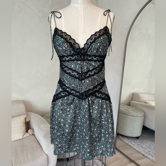 FOR LOVE AND LEMONS FARRAH SLIP DRESS SZ S - Picture 5 of 11